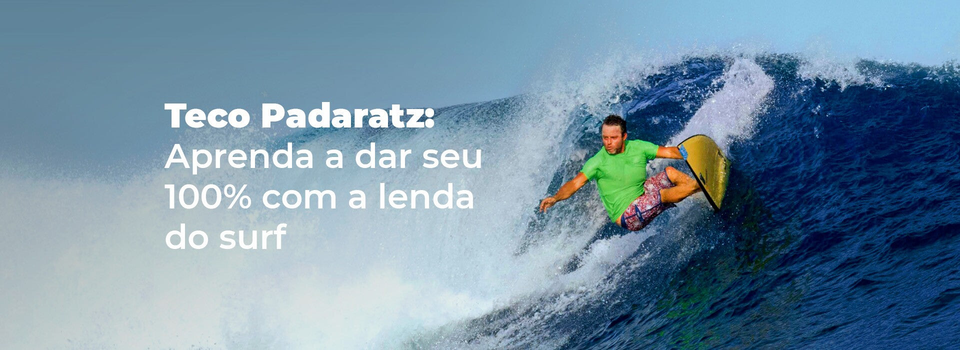 Teco Padaratz: Aprenda a dar seu 100% com a lenda do surf