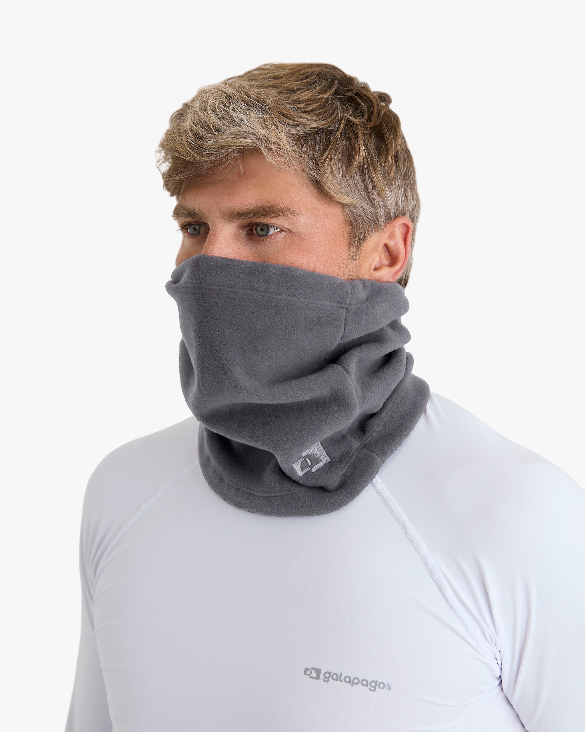 Bandana Fleece Ártico Thermo - Cinza