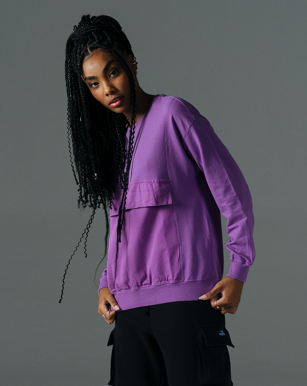 Blusão Feminino Kangu - Lilás