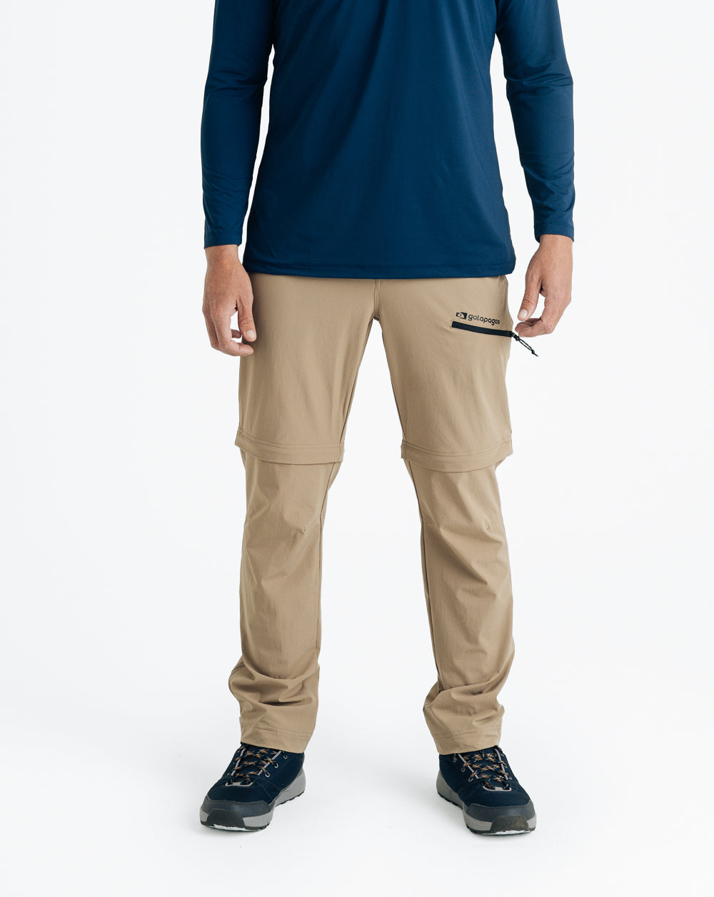 Calça Conversível Atlas Masculina - Cáqui