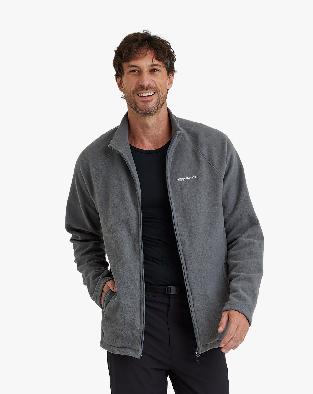Jaqueta Fleece Kathmandu 2.0 Masculina - Cinza