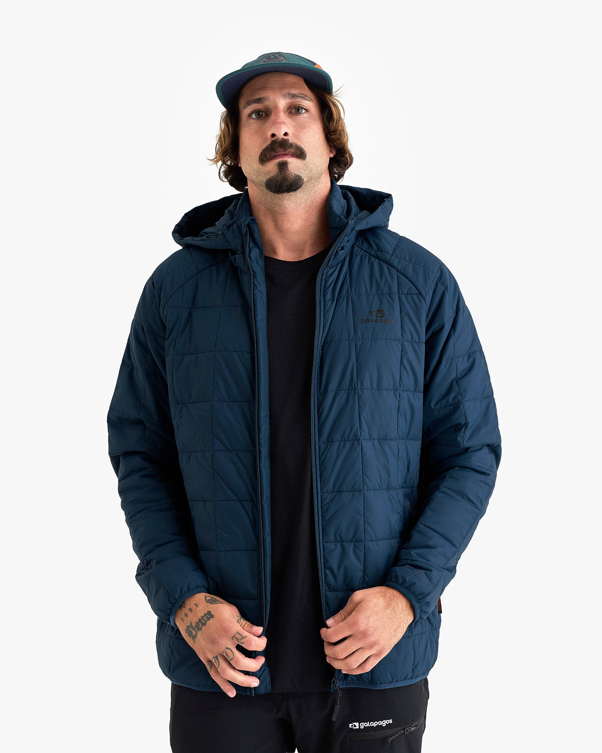 Jaqueta Puffer Ibex Thermolite Heat Masculina - Azul Marinho