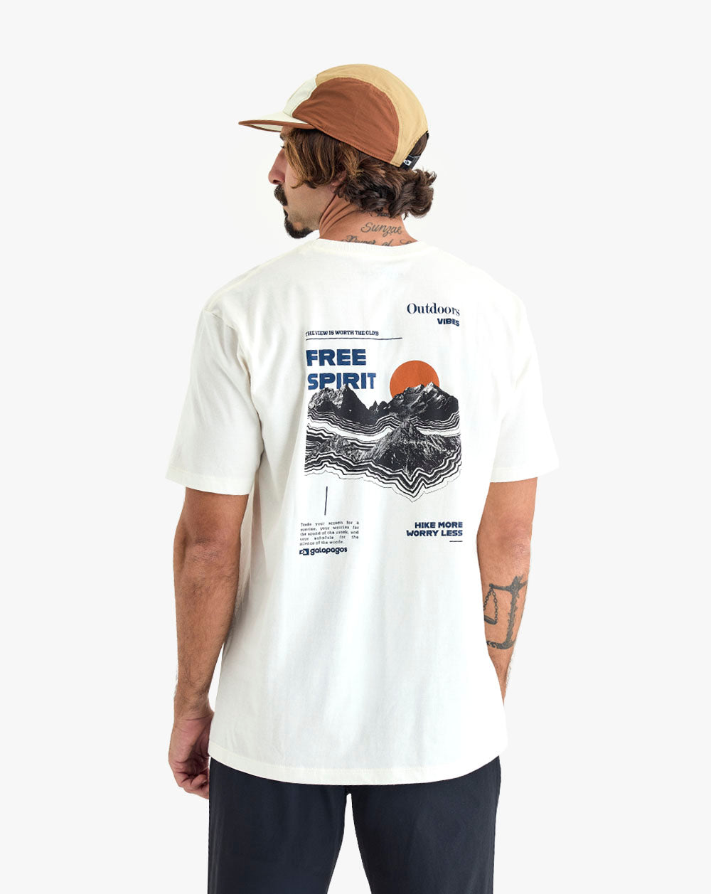 Camiseta Free Spirit All Gender - Off White