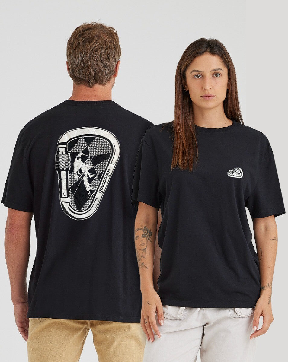 Camiseta Mosquetão - Preta