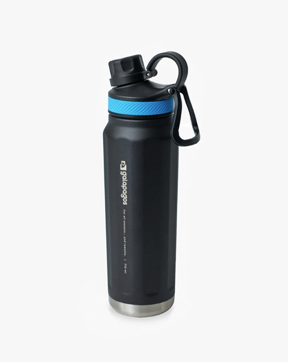 Garrafa Térmica Cascade 710ml - Preto e Azul