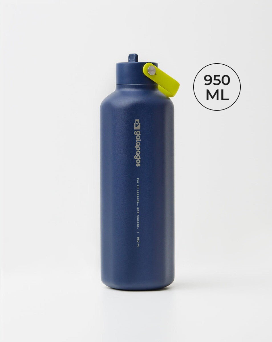 Garrafa River 950ml - Azul Marinho