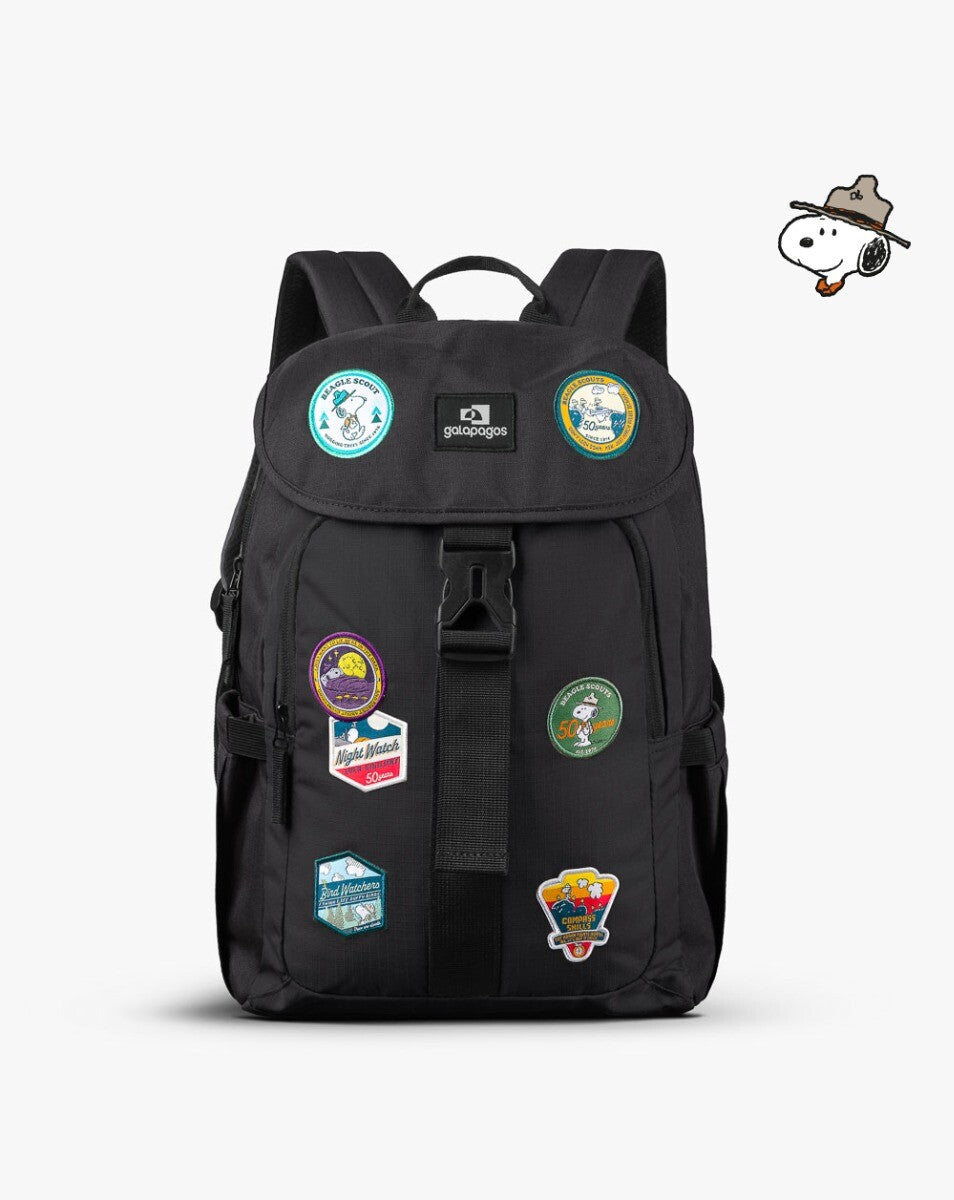Mochila Gaivota Snoopy 15L - Preto