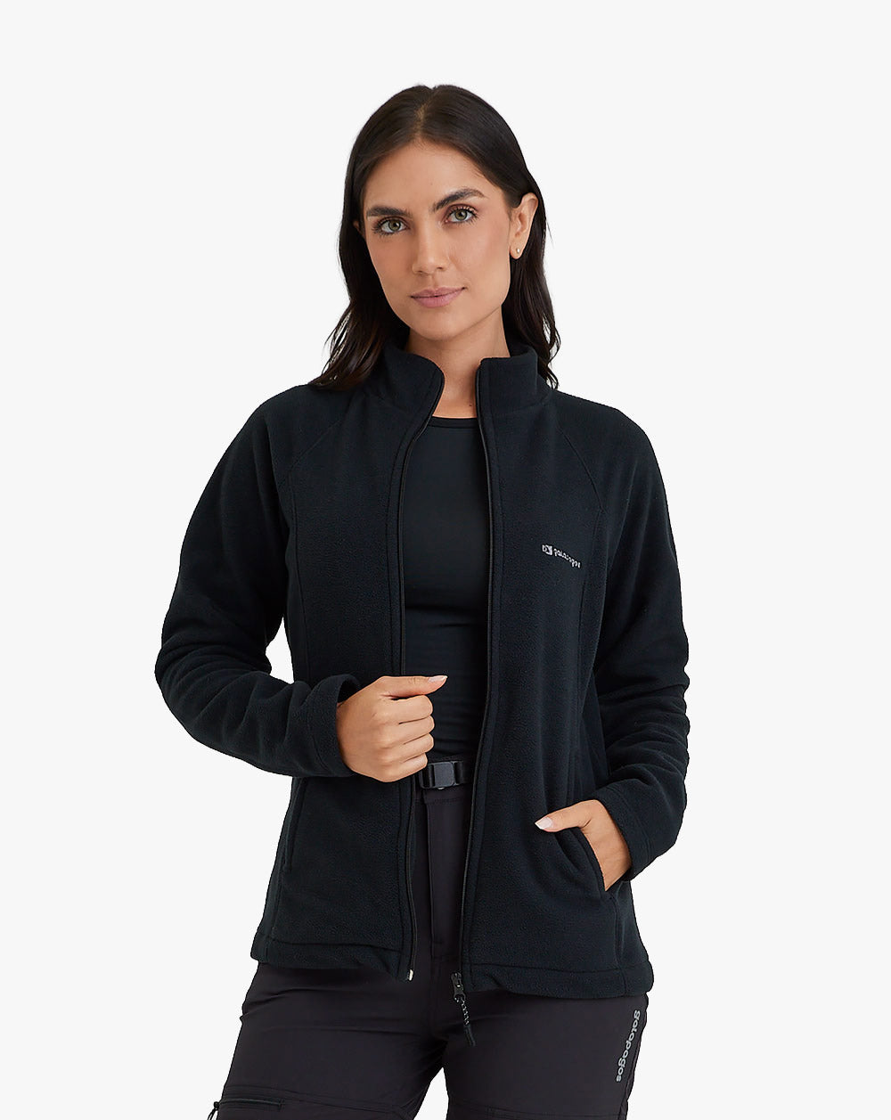 Jaqueta Fleece Kathmandu 2.0 Feminina - Preta