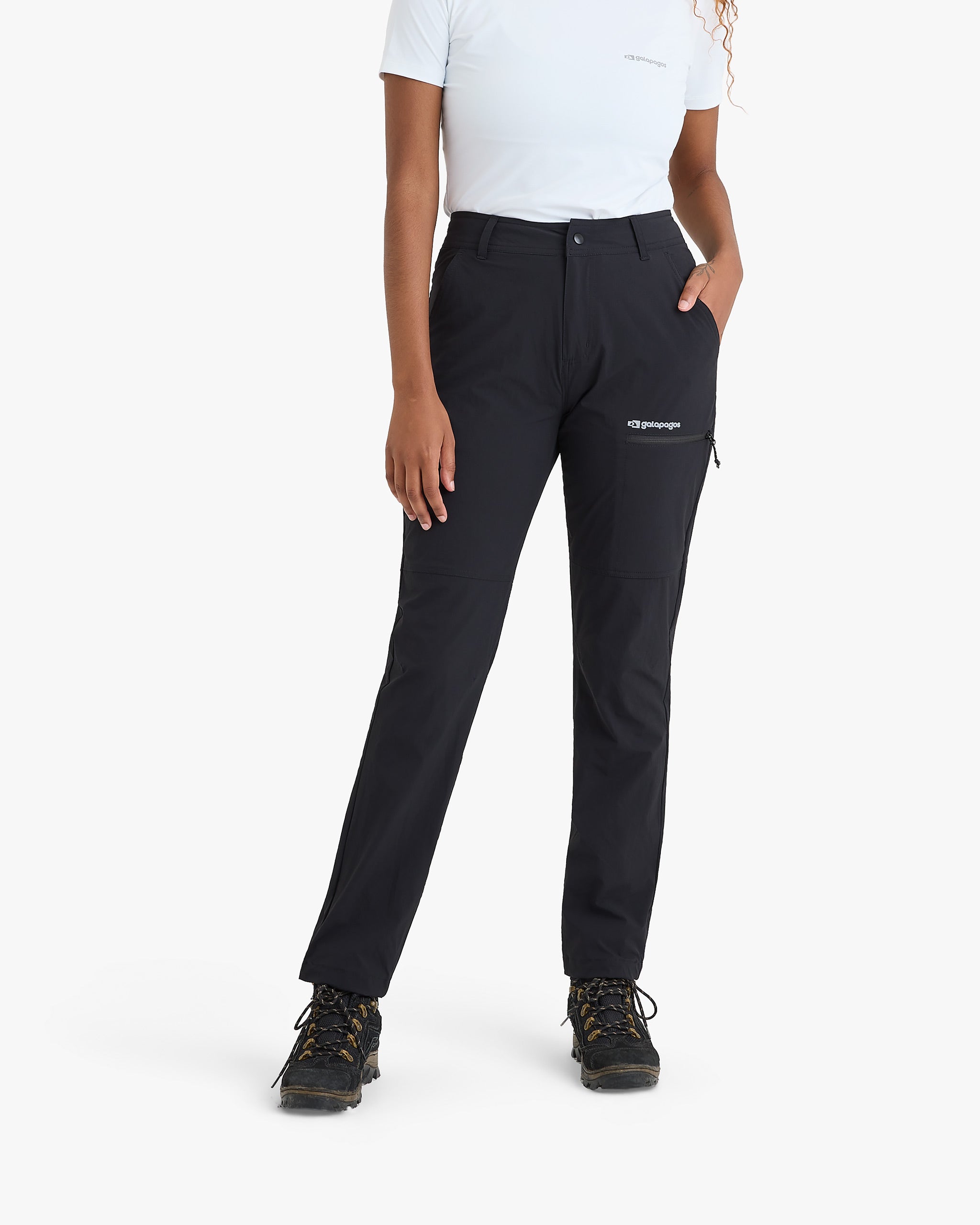 Calça Técnica Discovery Feminina - Preta - Galapagos Outdoor