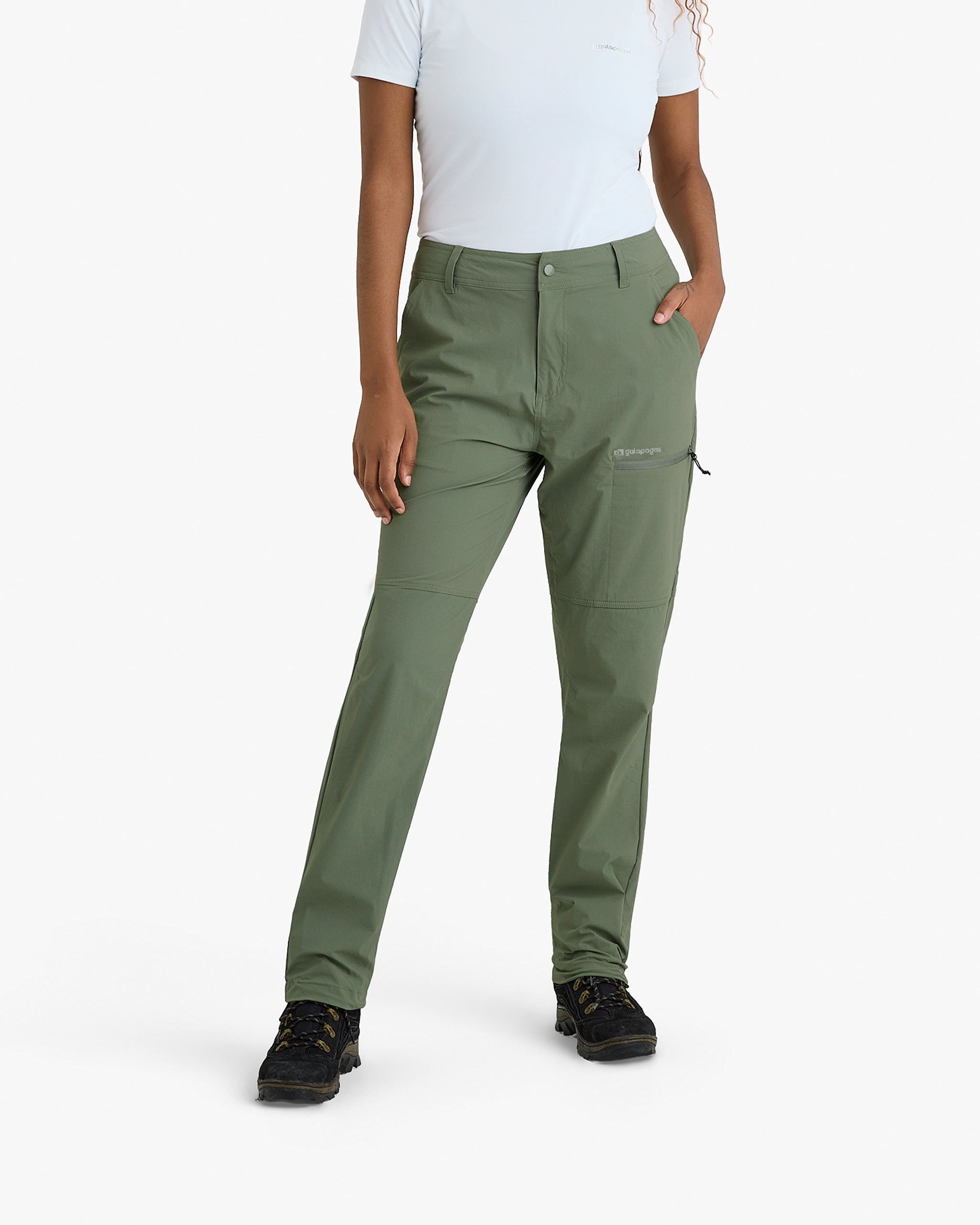 Calça Técnica Discovery Feminina - Verde - Galapagos Outdoor