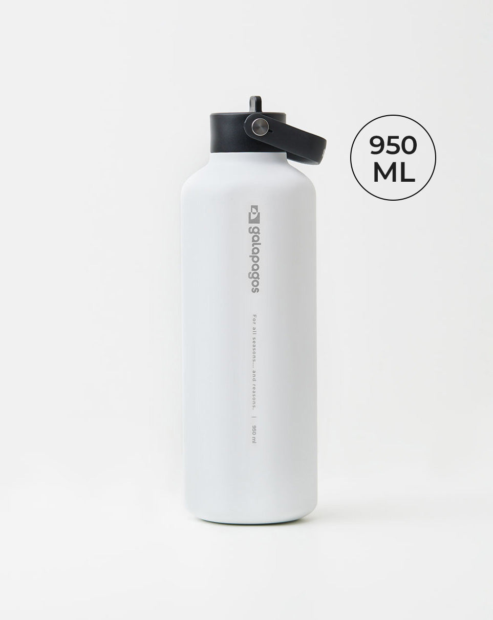 Garrafa River 950ml - Branca - Galapagos Outdoor