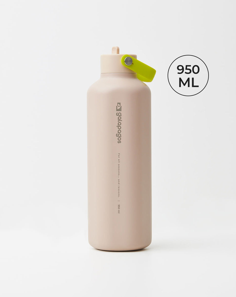 Garrafa River 950ml - Cáqui