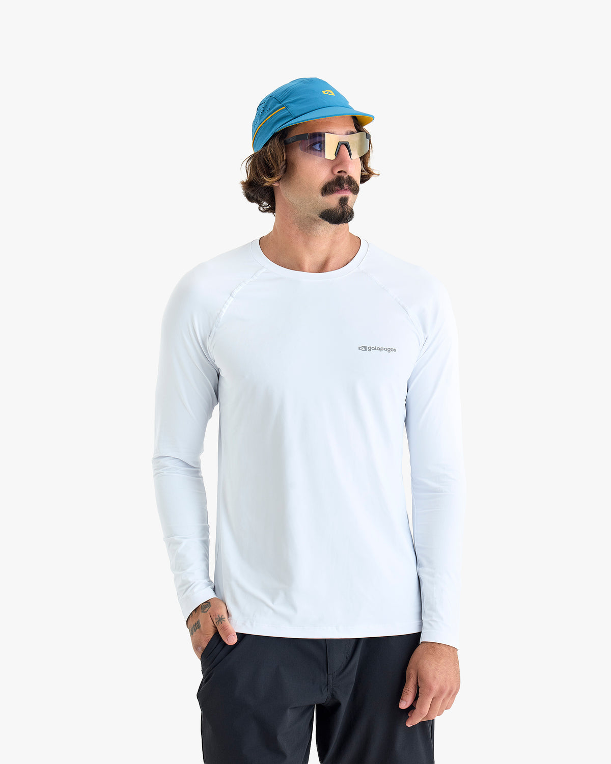 Blusa Segunda Pele UV Vella Masculina - Branca