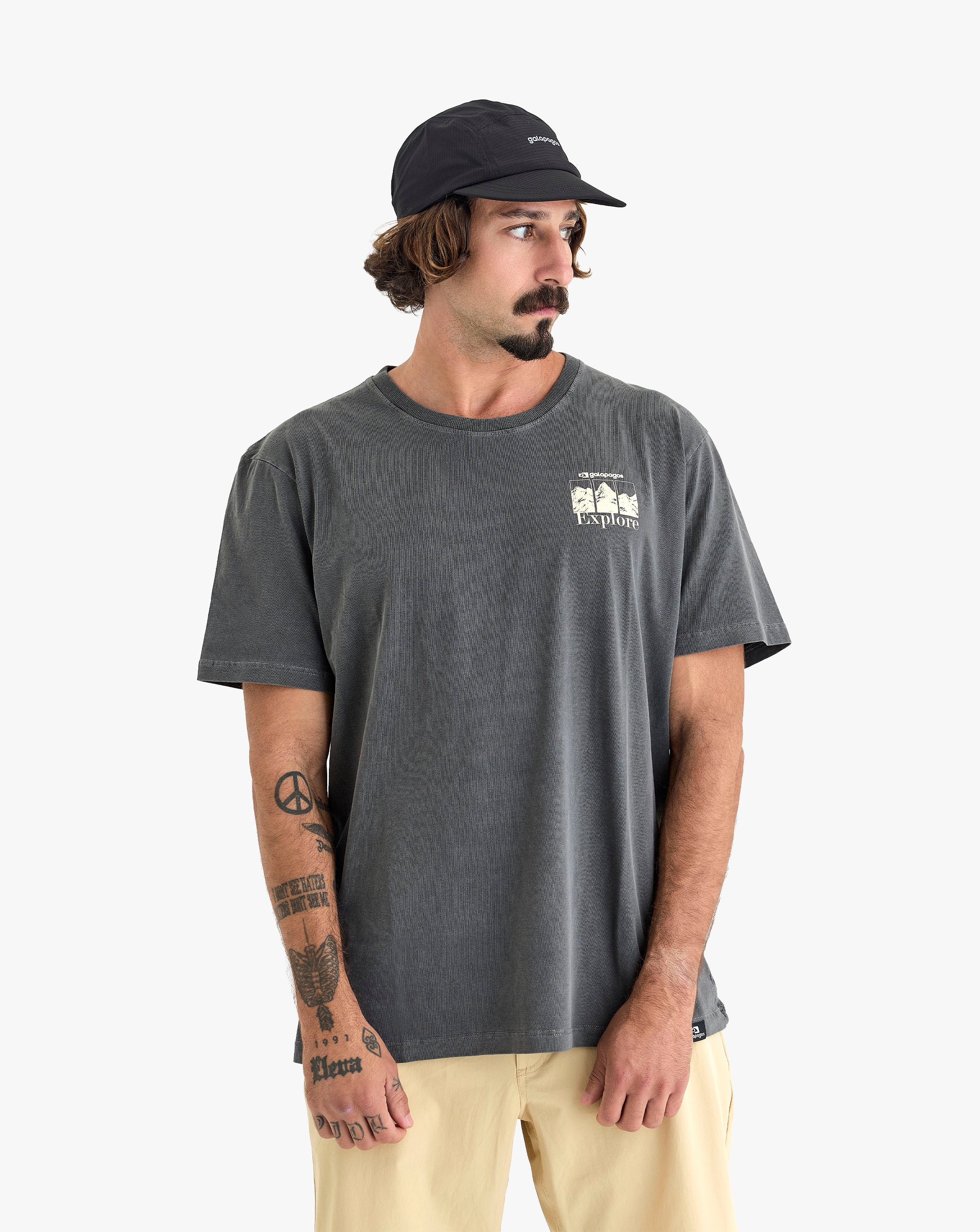 Camiseta Explore All Gender - Grafite
