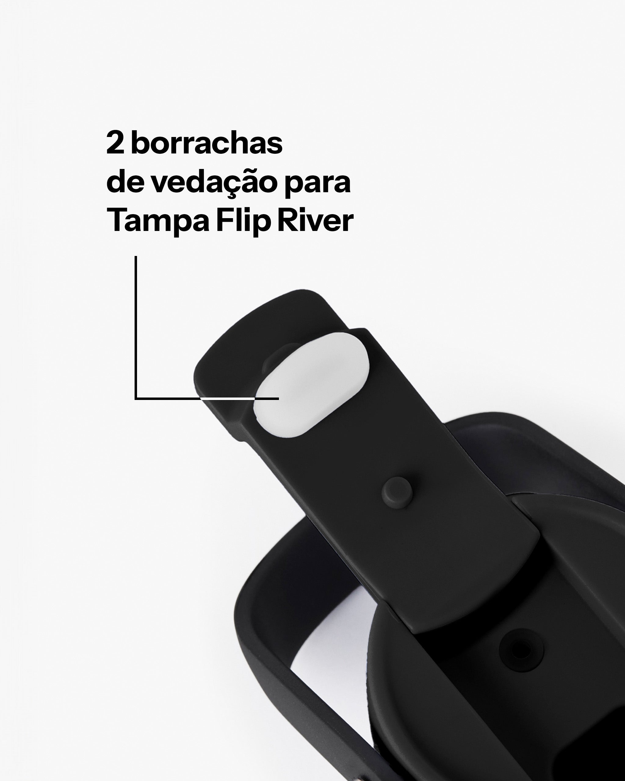 Kit Borracha de Vedação Garrafa River