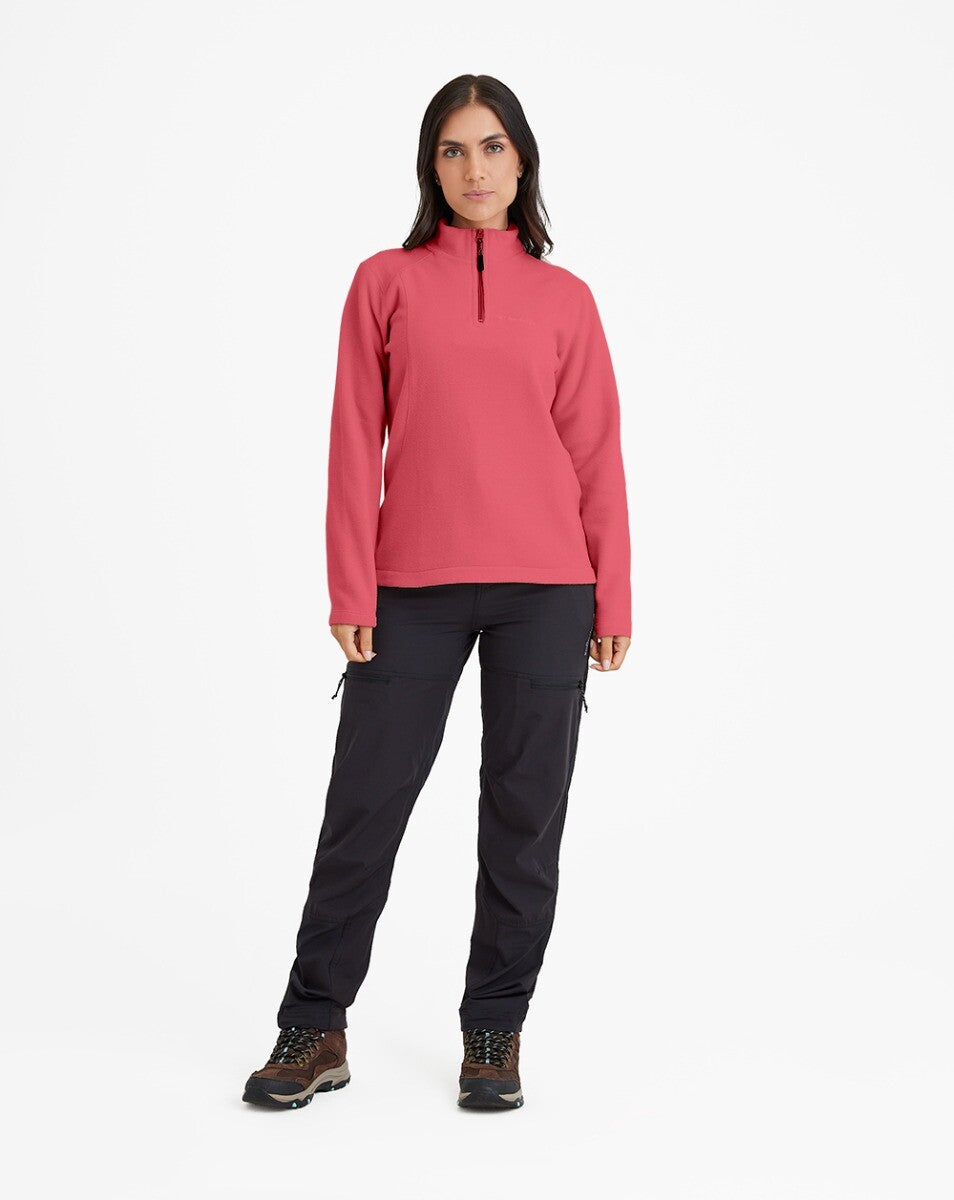 Blusão Fleece Feminino Makalu 2.0 - Goiaba