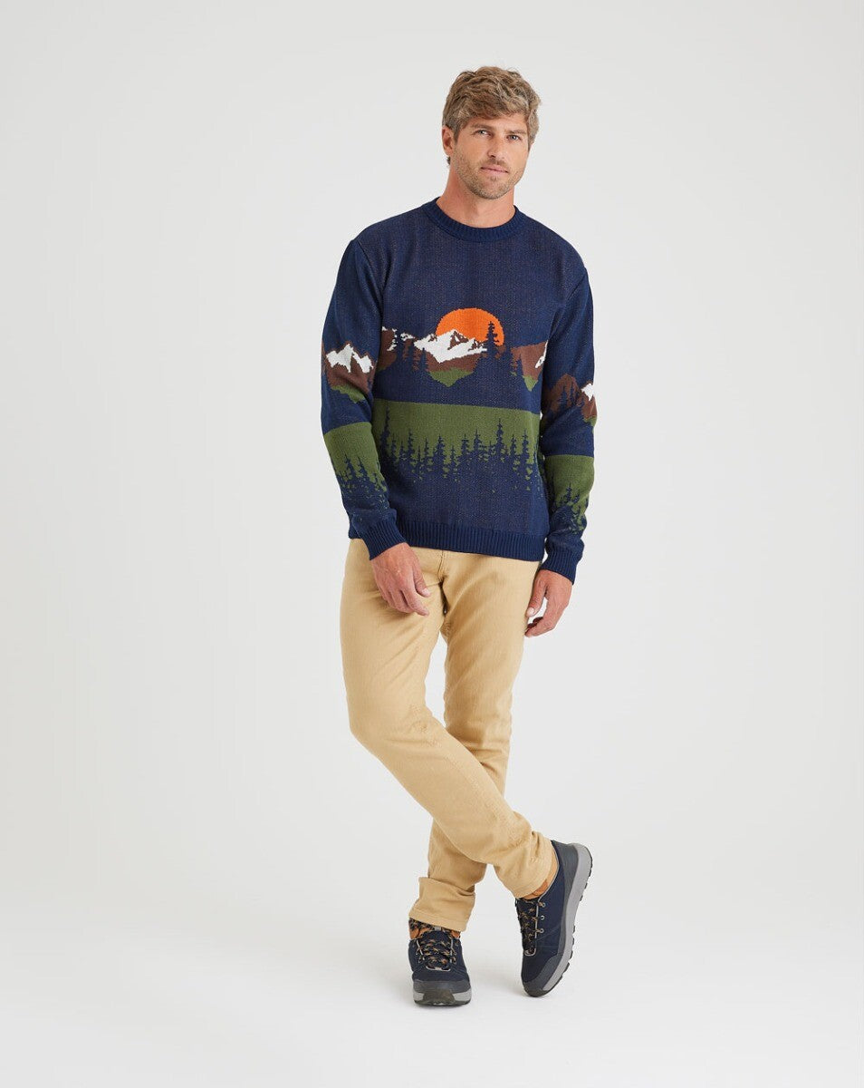 Blusão Tricot Timberline - Azul Marinho