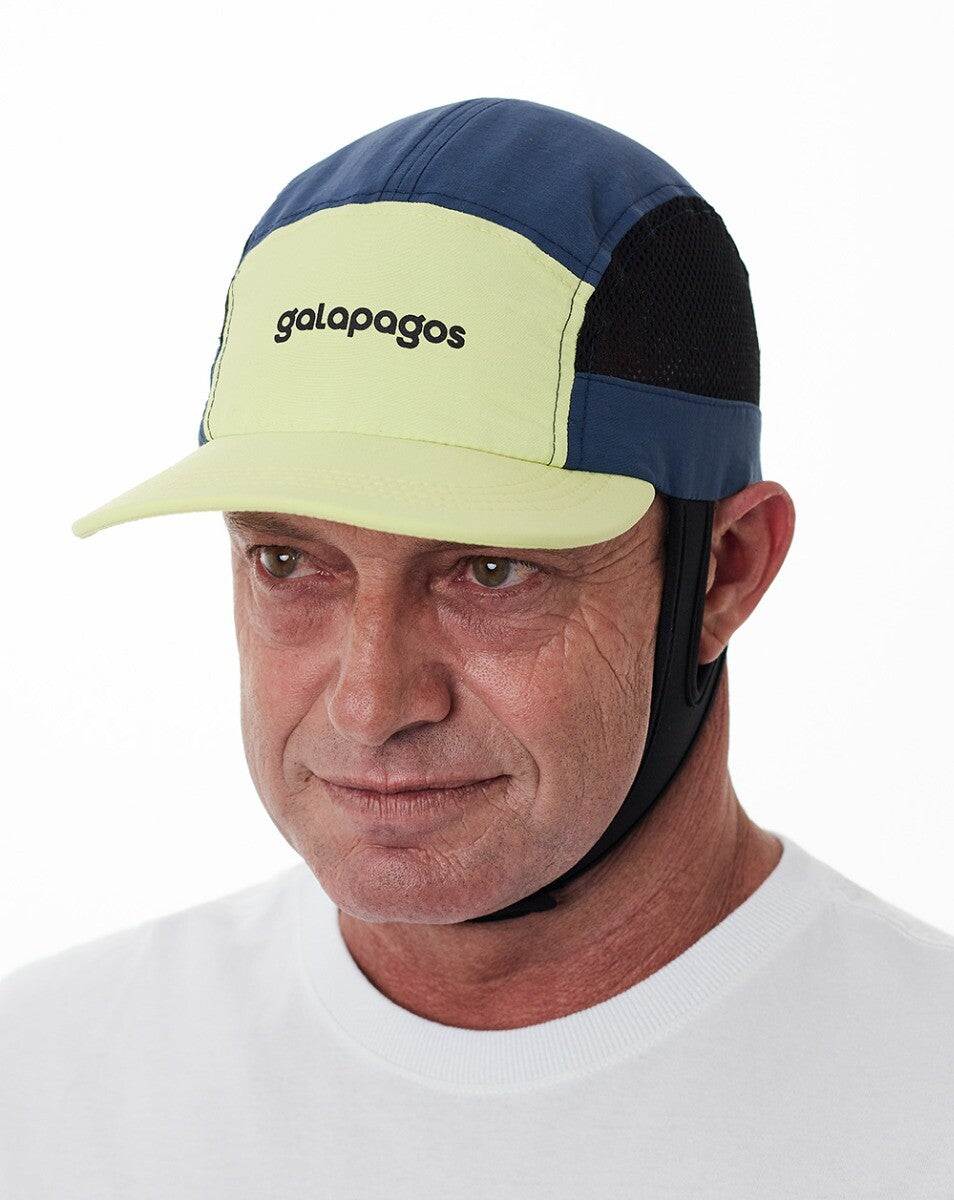 Boné Surf Swell Marinho e Amarelo - Collab Teco Padaratz