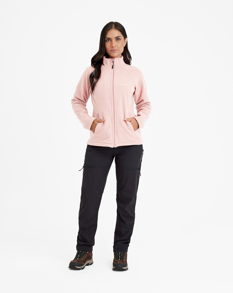 Jaqueta Fleece Kathmandu Fem 2.0 - Rose
