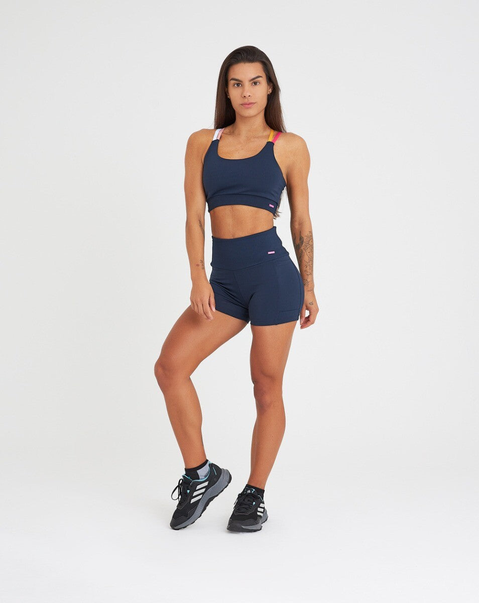 Shorts Meia Coxa Ananda - Marinho