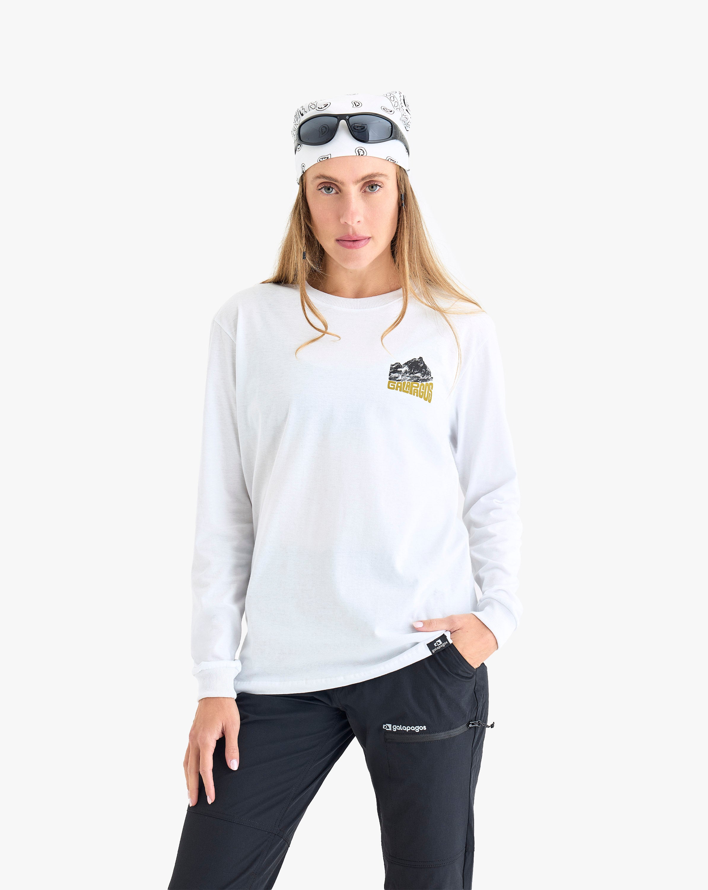 Camiseta Manga Longa Altitude All Gender - Branca