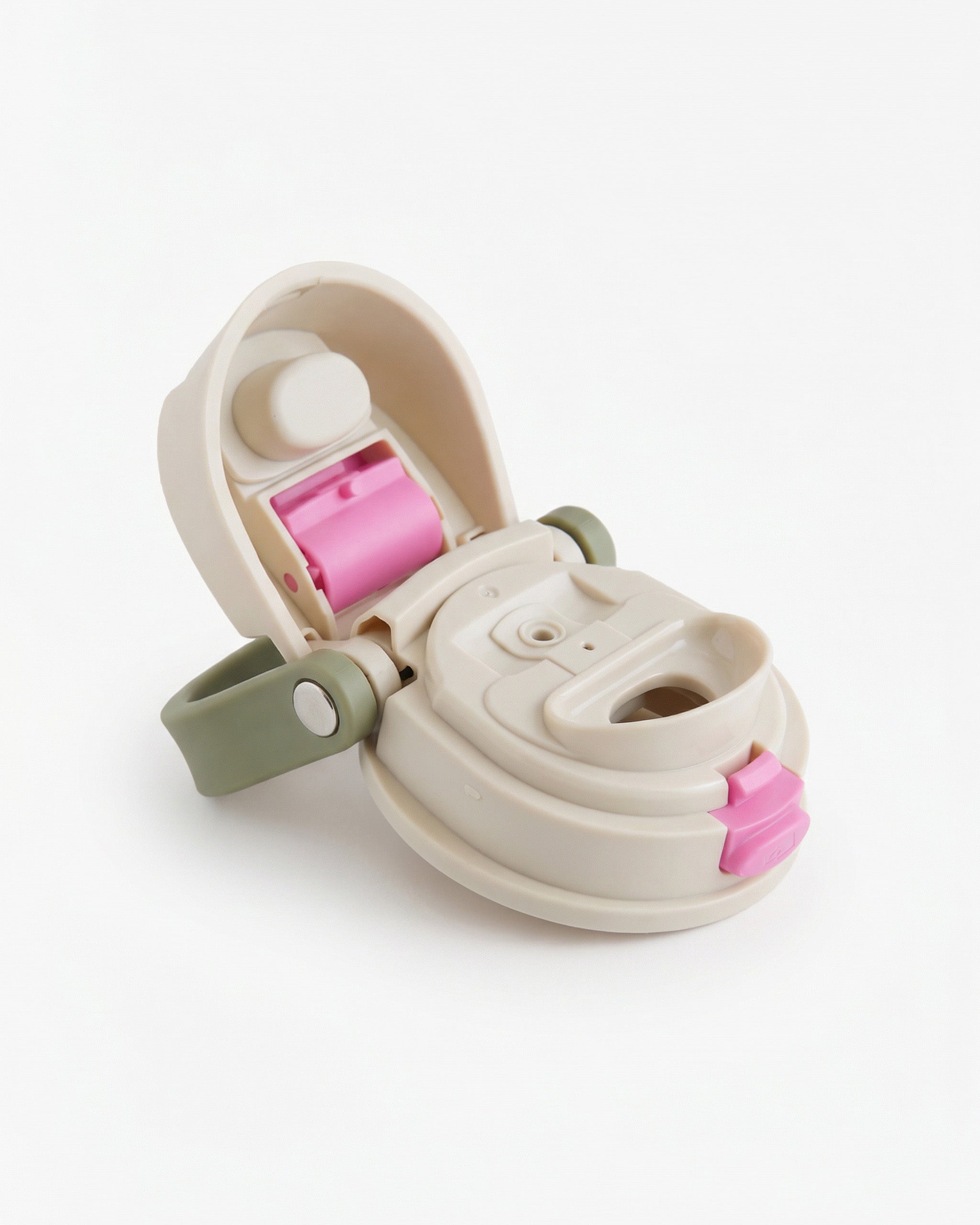 Tampa Garrafa Duo Flow - Verde e Cáqui