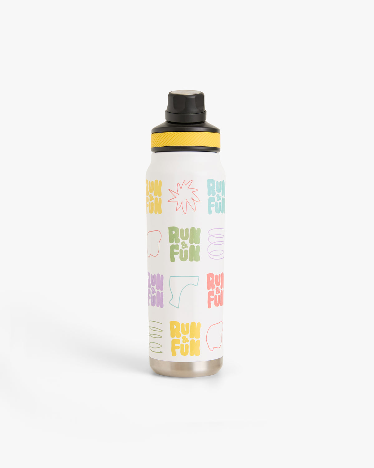 Garrafa Térmica Cascade Run & Fun 710ml - Branca