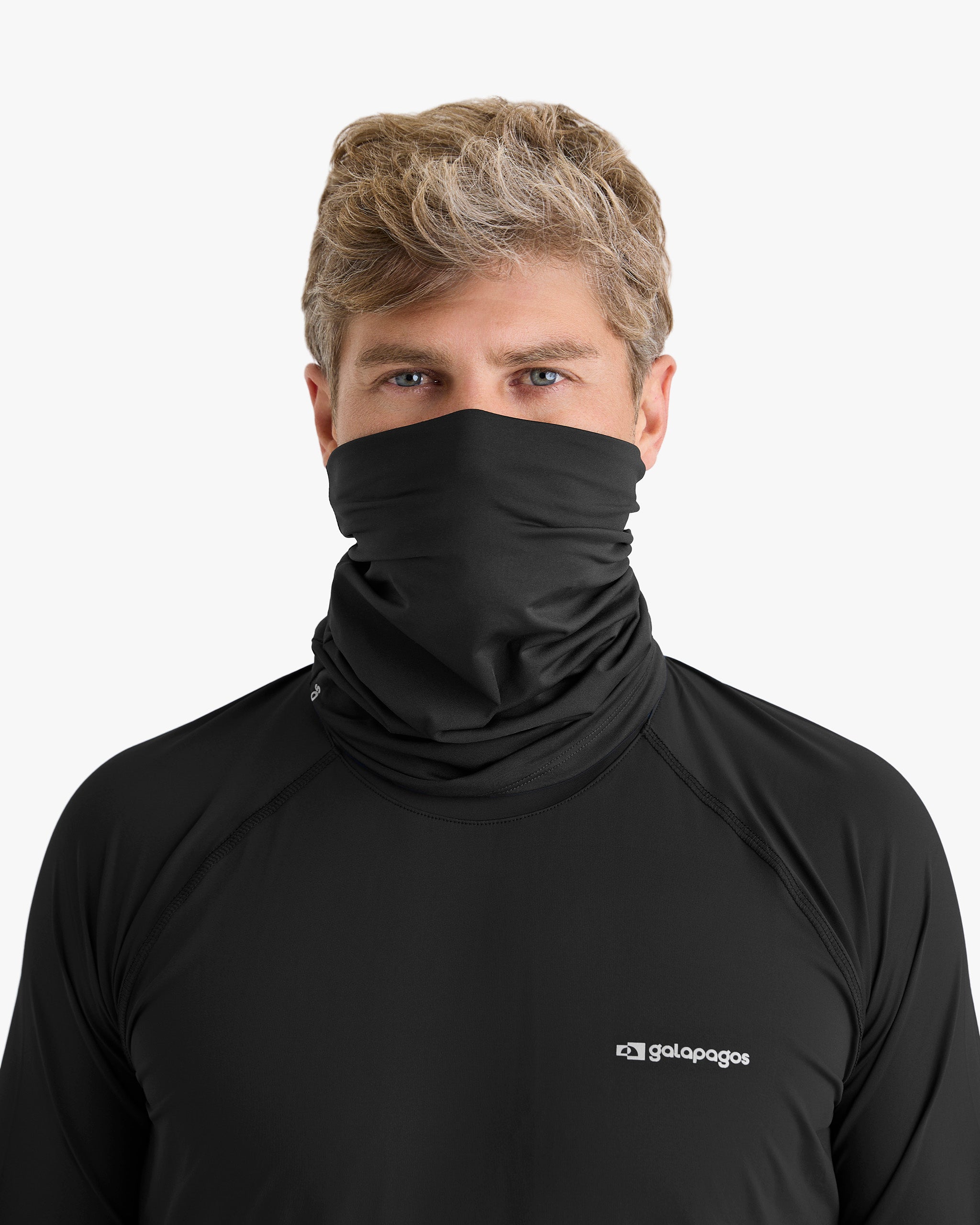 Bandana Mistral UV50+ - Preta - Galapagos Outdoor