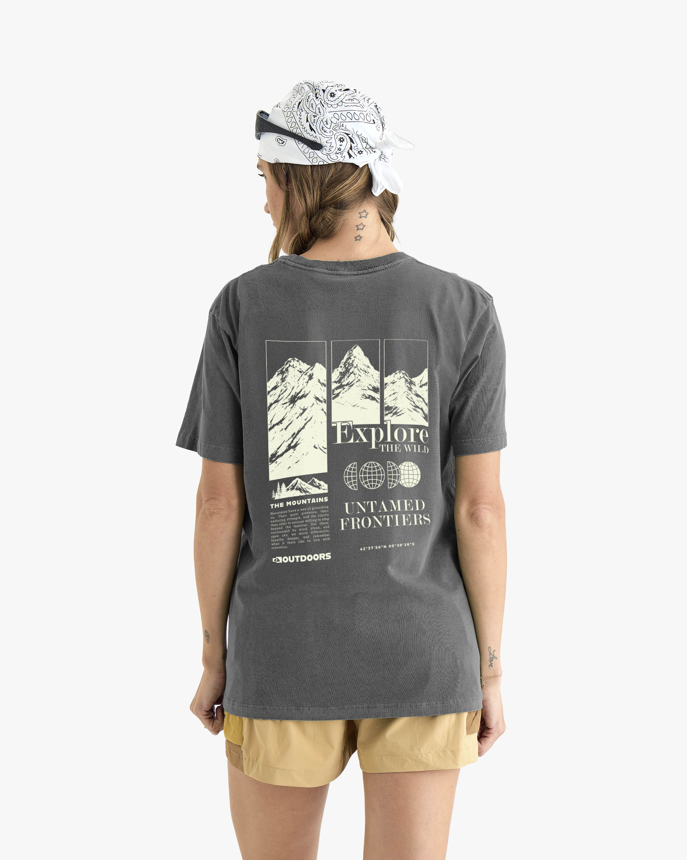 Camiseta Explore All Gender - Grafite