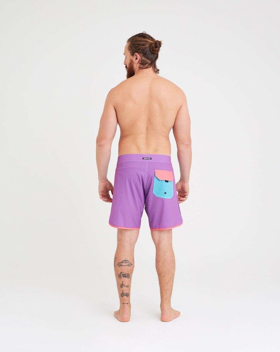 Boardshort Eco Masculino Fiji - Roxo