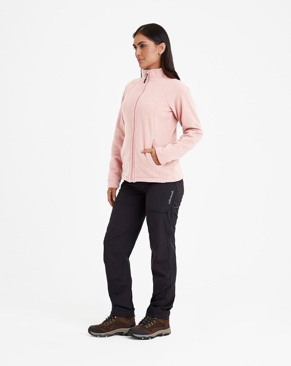 Jaqueta Fleece Kathmandu Fem 2.0 - Rose