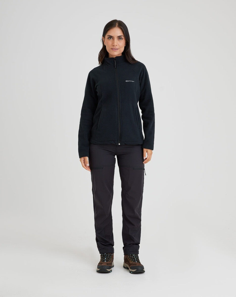 Jaqueta Fleece Kathmandu Fem 2.0 - Preto