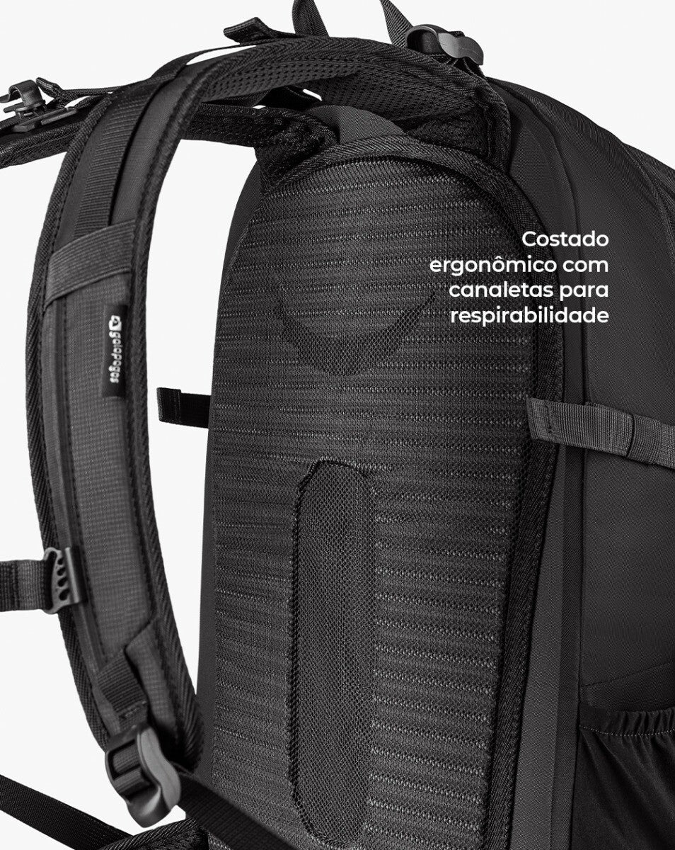 Mochila Vórtex 35L - Preta