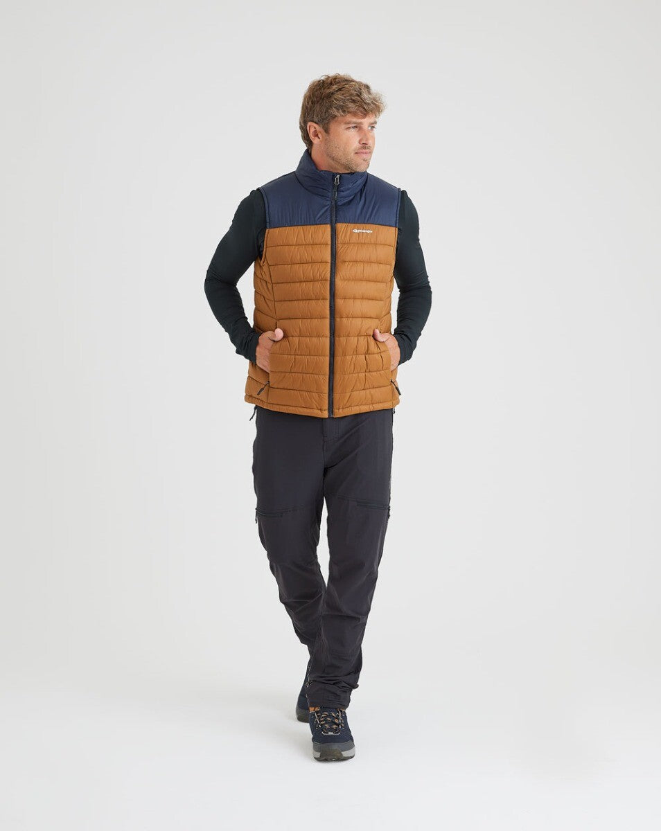 Colete Puffer All Gender Hermit Crab - Ocre