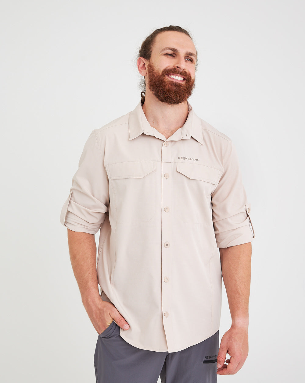 Camisa Technical UV50+ Defender - Cáqui