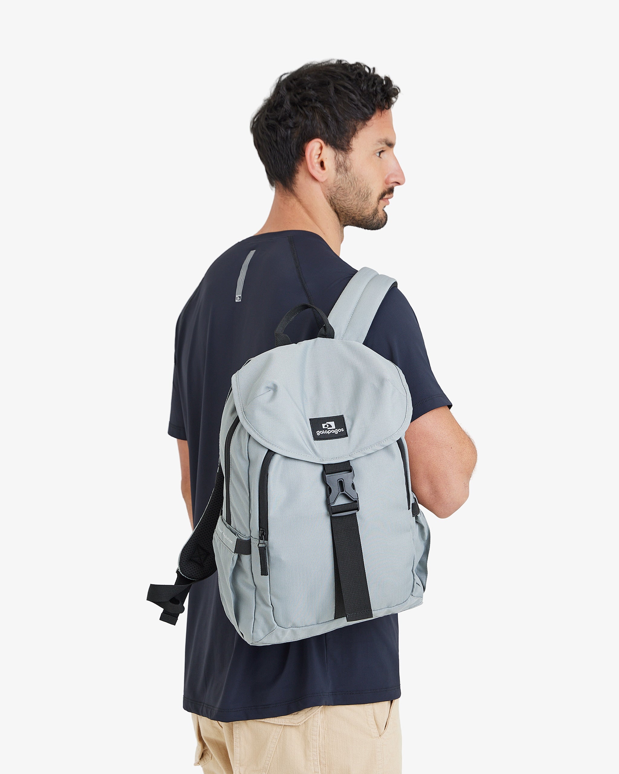 Mochila Gaivota 15L - Preta - Galapagos Outdoor