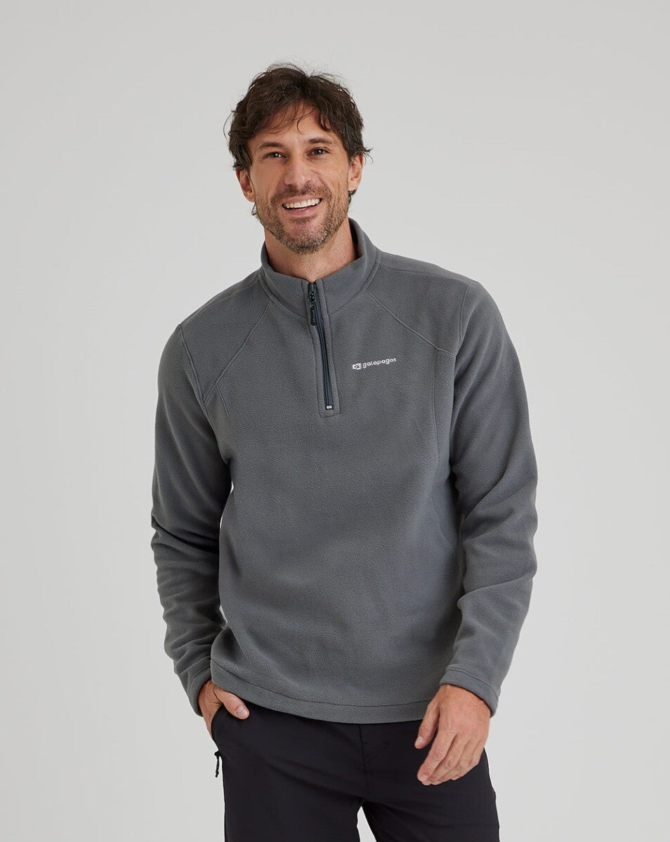 Blusão Fleece Masculino Makalu 2.0 - Cinza