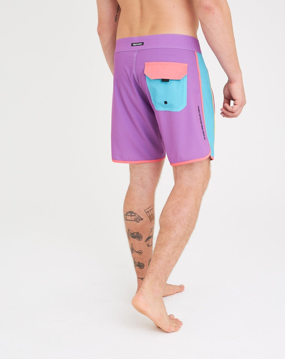 Boardshort Eco Masculino Fiji - Roxo