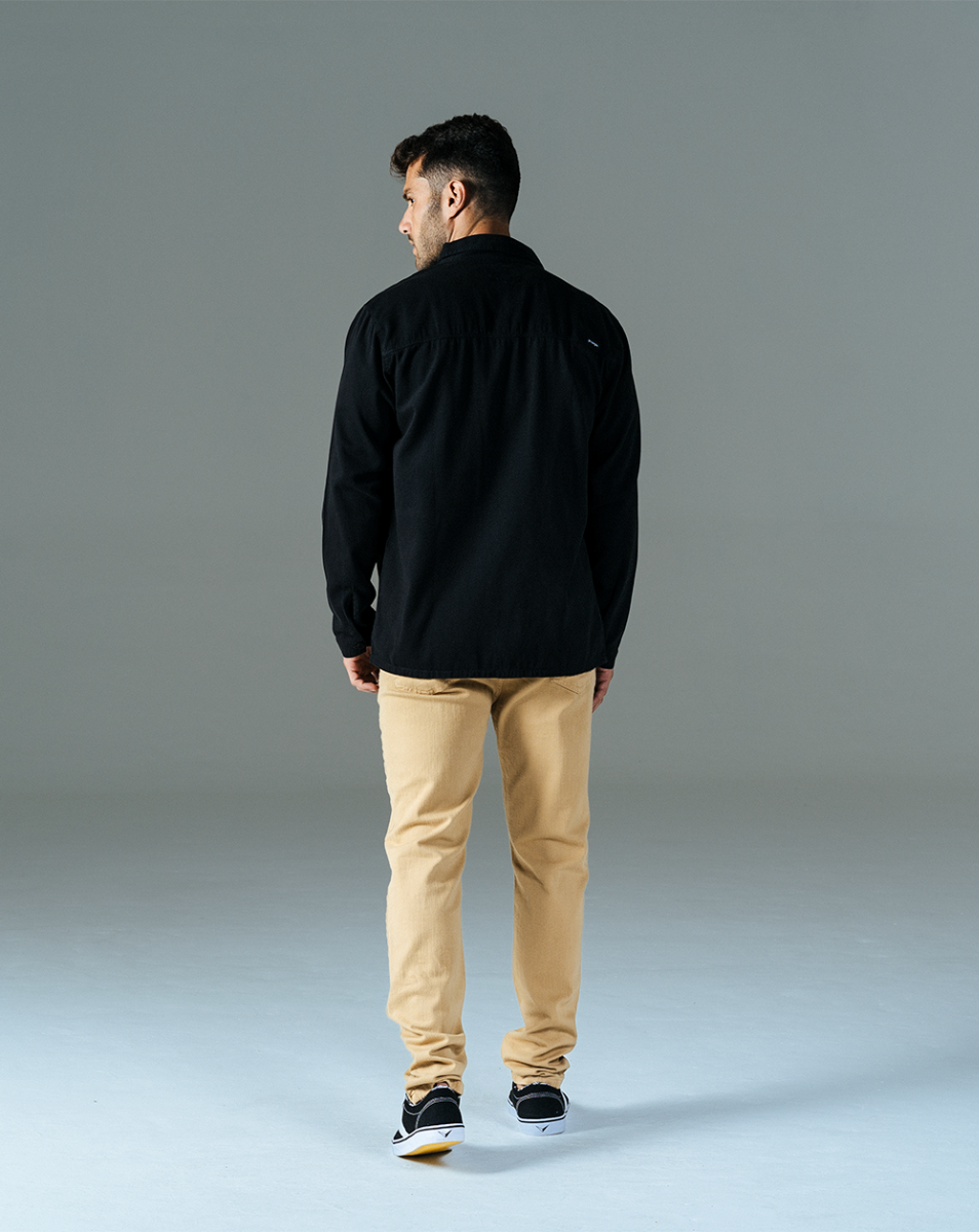 Calça Sarja Masculina Voyager - Caqui