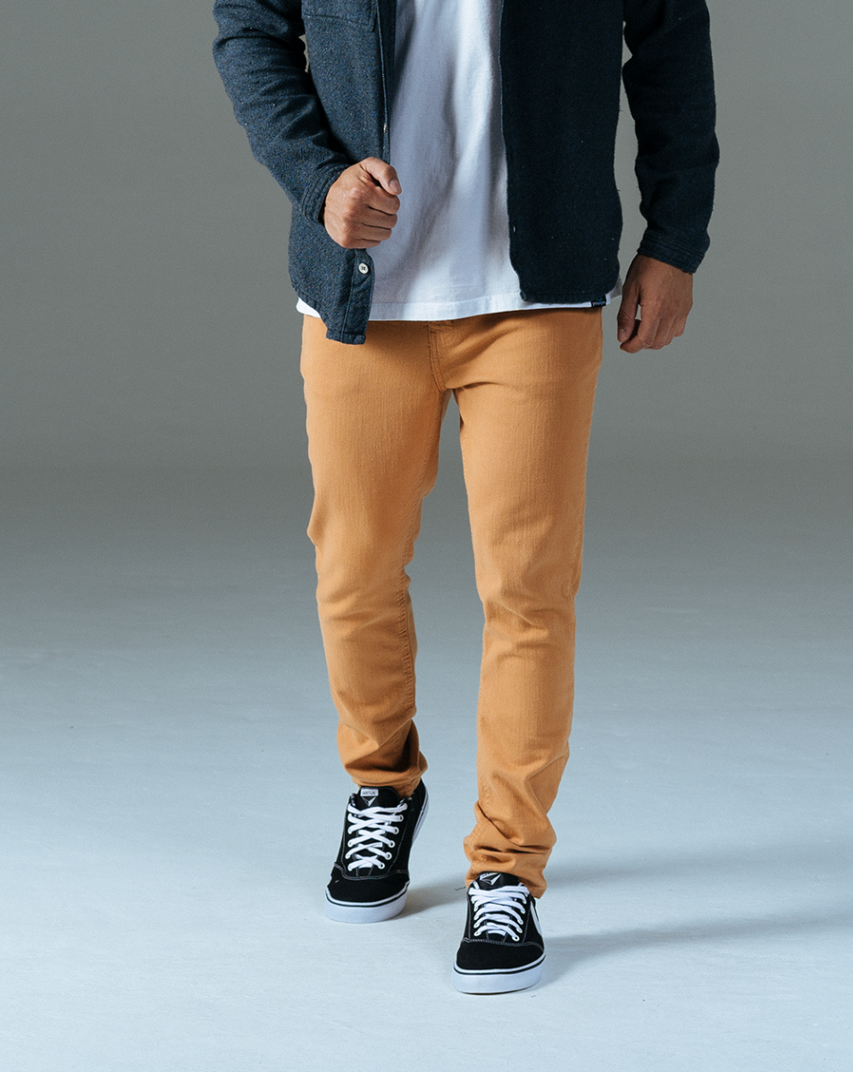 Calça Sarja Masculina Voyager - Caramelo