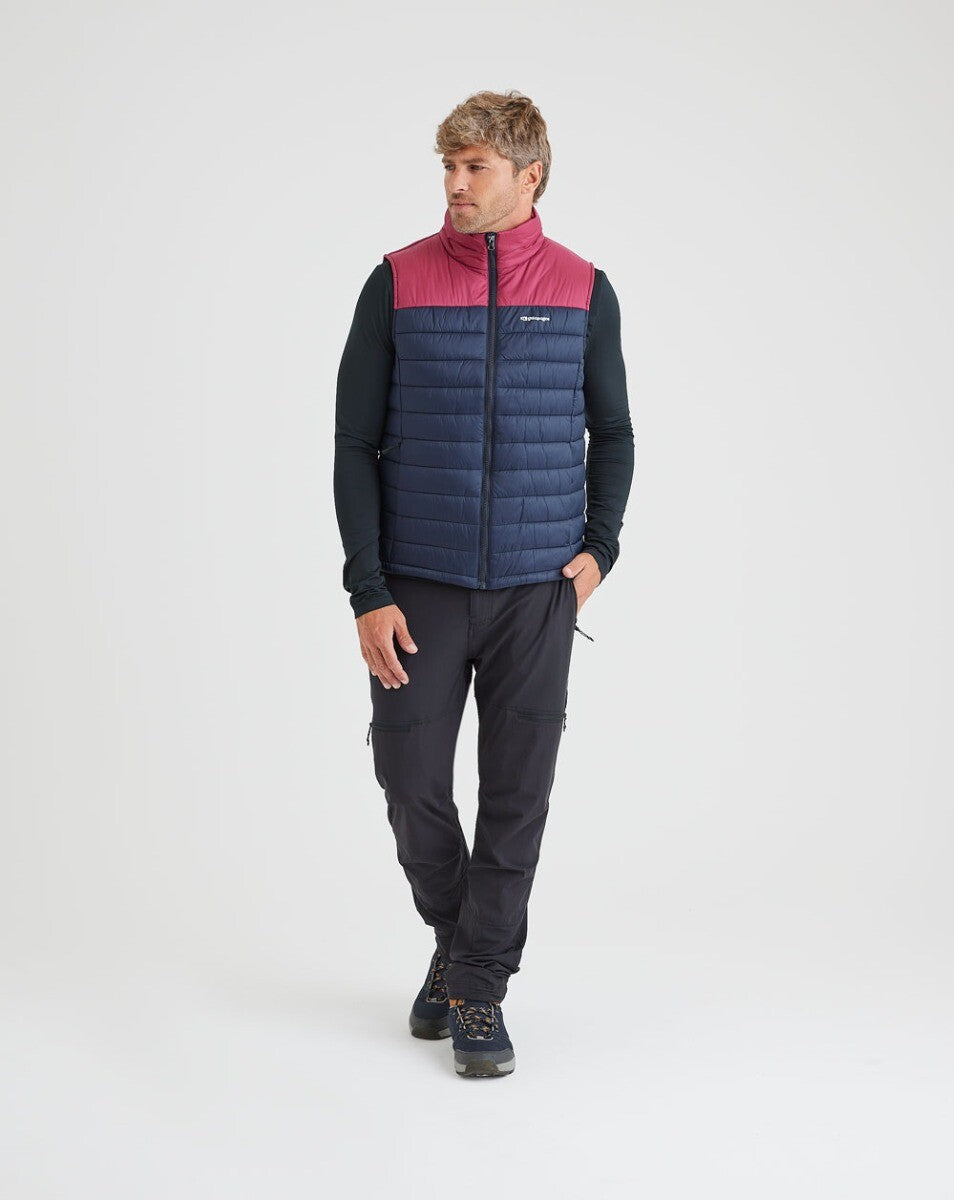 Colete Puffer All Gender Hermit Crab - Azul Marinho