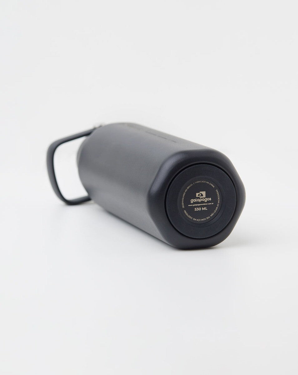 Garrafa River 530ml - Preto