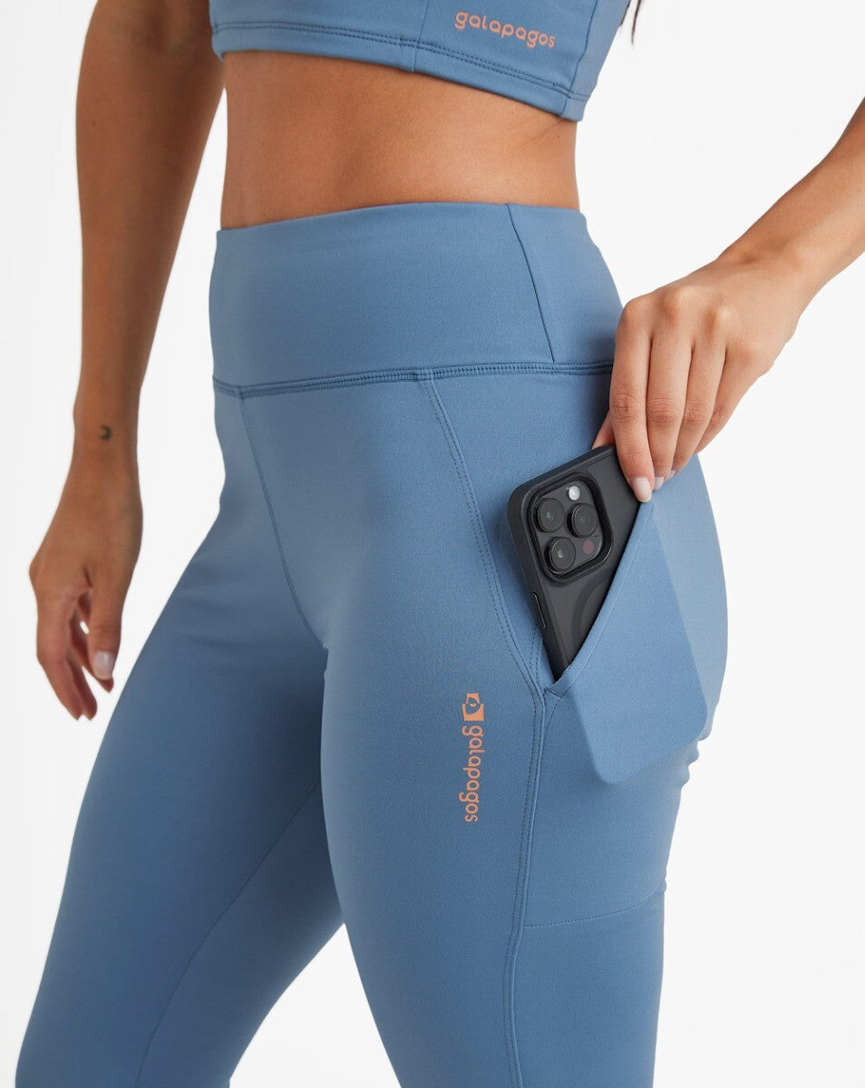Calça Legging  Adrenaline - Azul