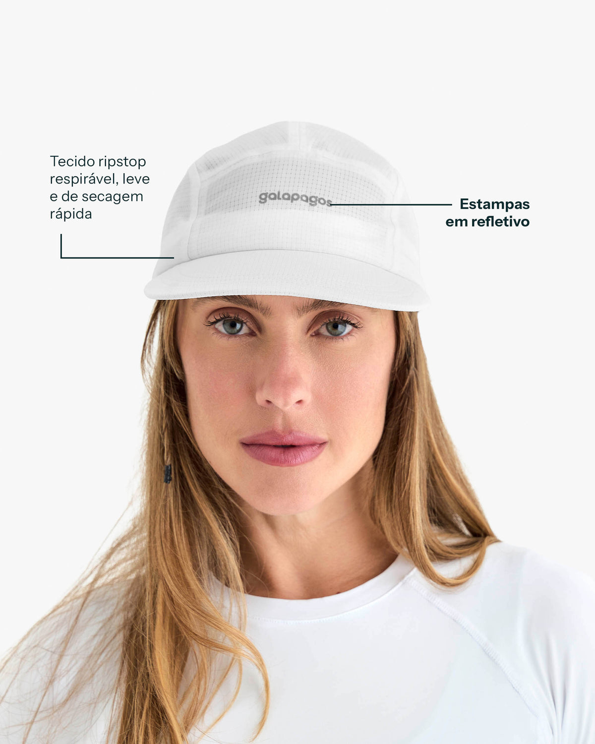 Boné Stride Flex - Branco