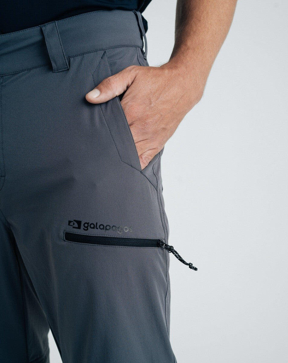 Calça Masculina Conversível Atlas - Cinza