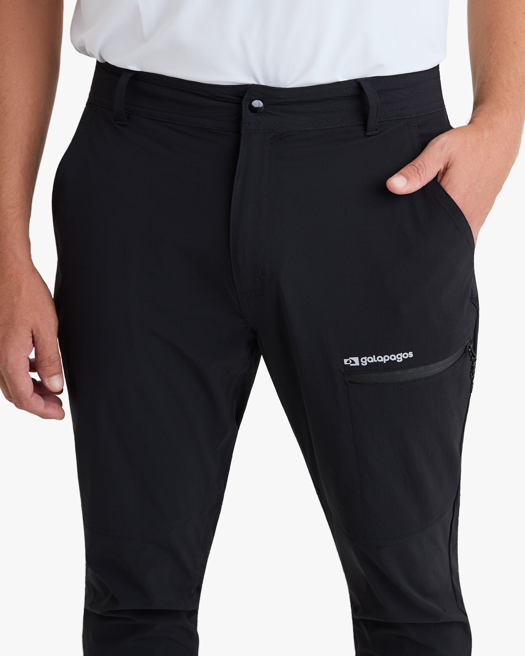 Calça Técnica Discovery Masculina - Preta - Galapagos Outdoor