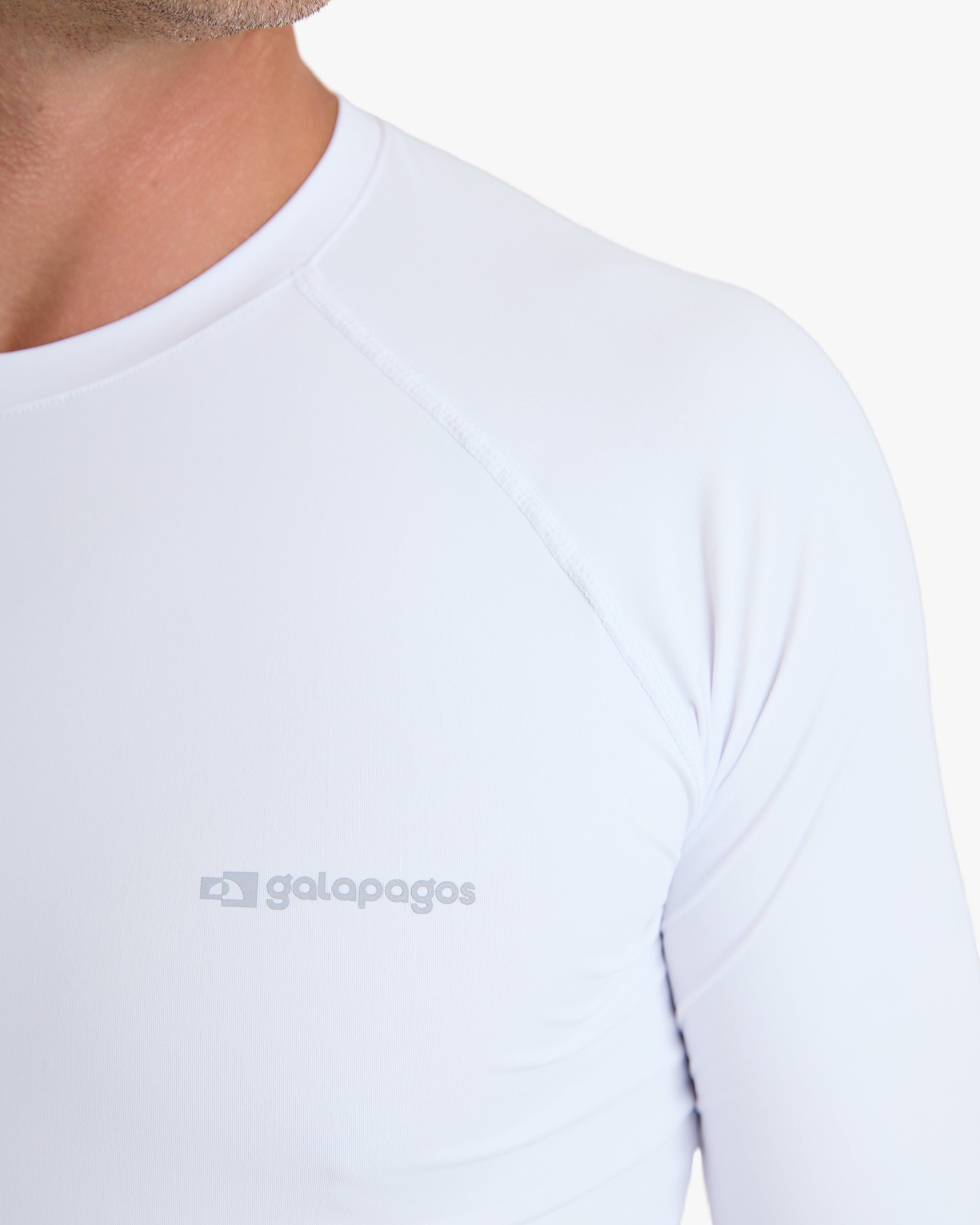 Blusa Segunda Pele UV Vella Masculina - Branca