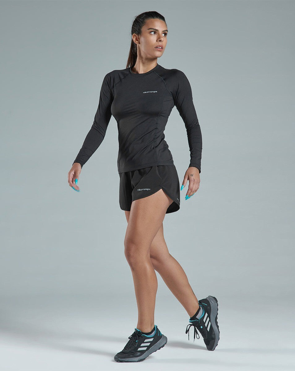 Blusa Feminina Long Sleeve Vella - Preta