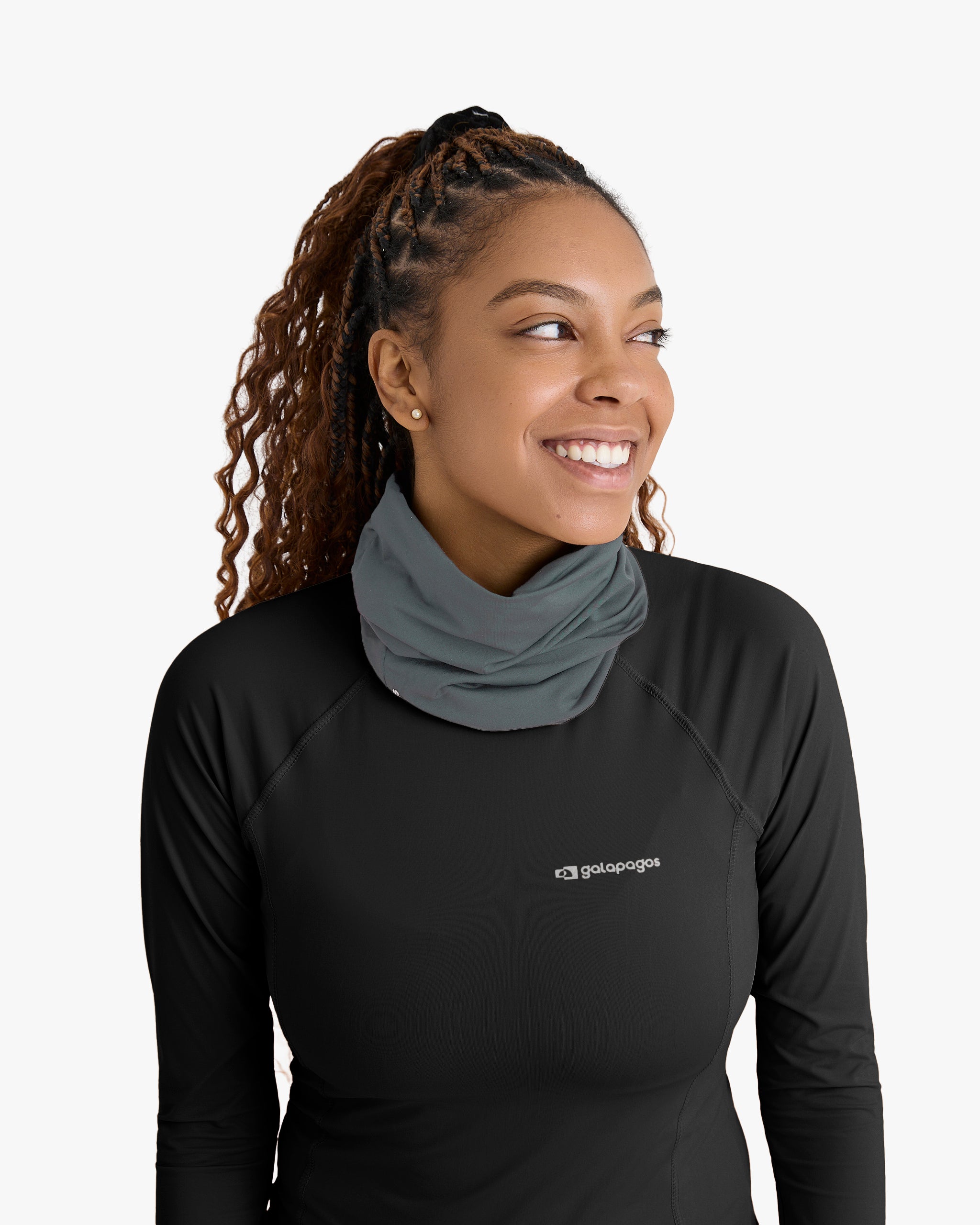 Bandana Mistral UV50+ - Cinza - Galapagos Outdoor