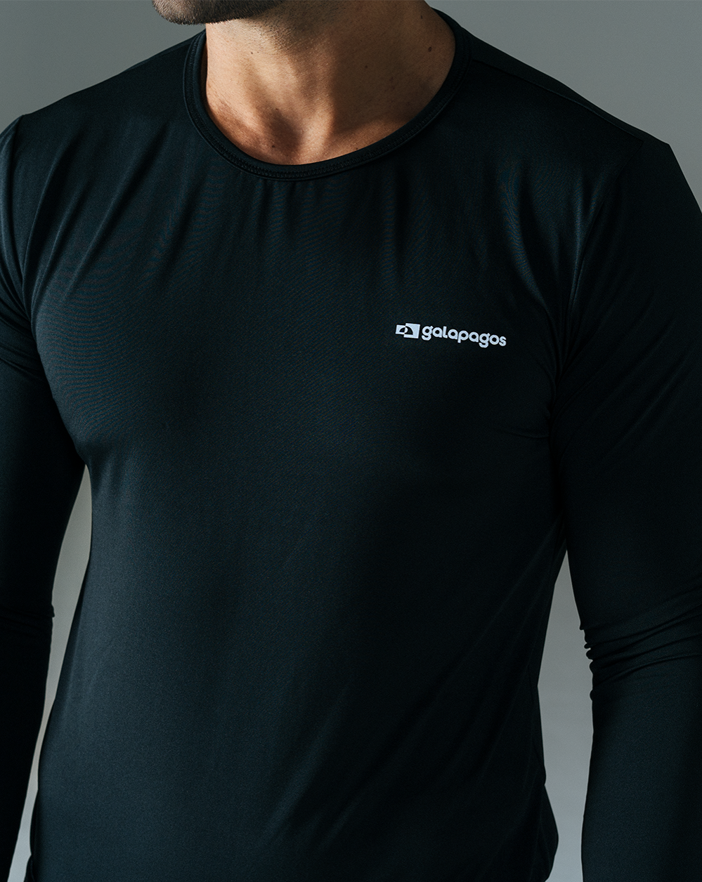 Blusa Manga Longa Masculina Lithium Thermo - Preto
